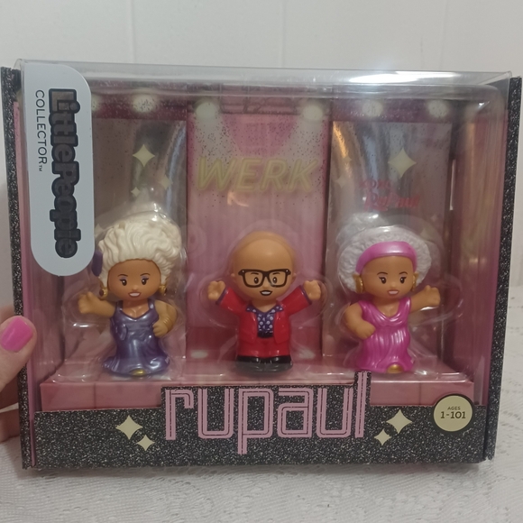 Little People Other - RuPaul Figure Set